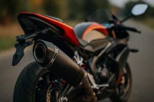 اگزوز اسپرت موتور سیکلت همتاز موتور