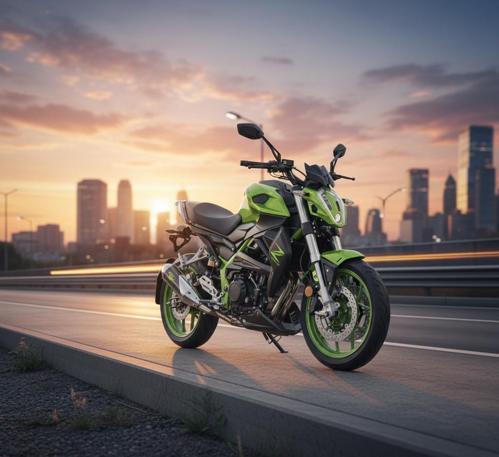 طراحی موتور سیکلت نیکد همتاز موتور