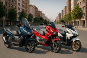 نبرد سه اسکوتر قدرتمند شهری ADV و CLICK و RT2