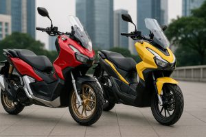 مقایسه تخصصی موتور سیکلت اسکوتر ADV هوندا و طرح ADV همتاز