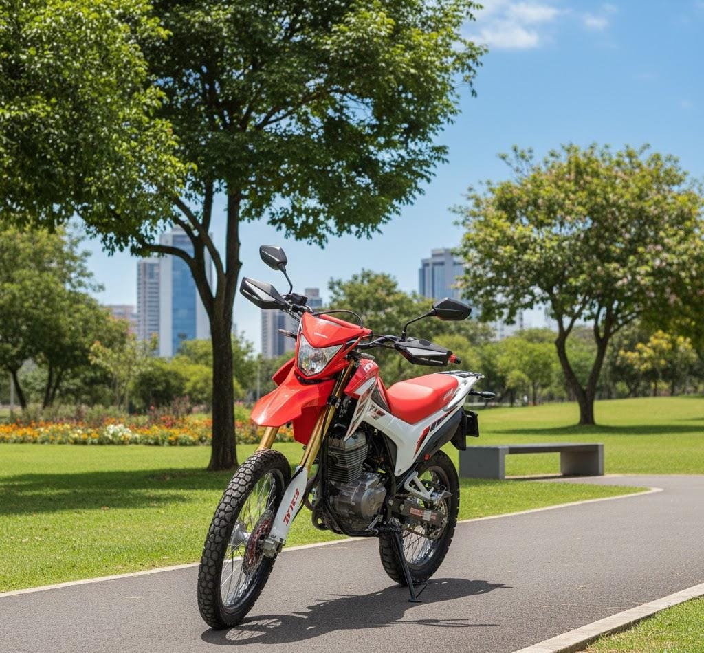 موتور سیکلت تریل شهری همتاز موتور