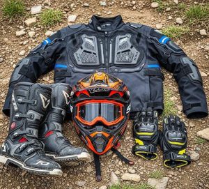 تجهیزات مورد نیاز آفرود سواری با موتور اندرو