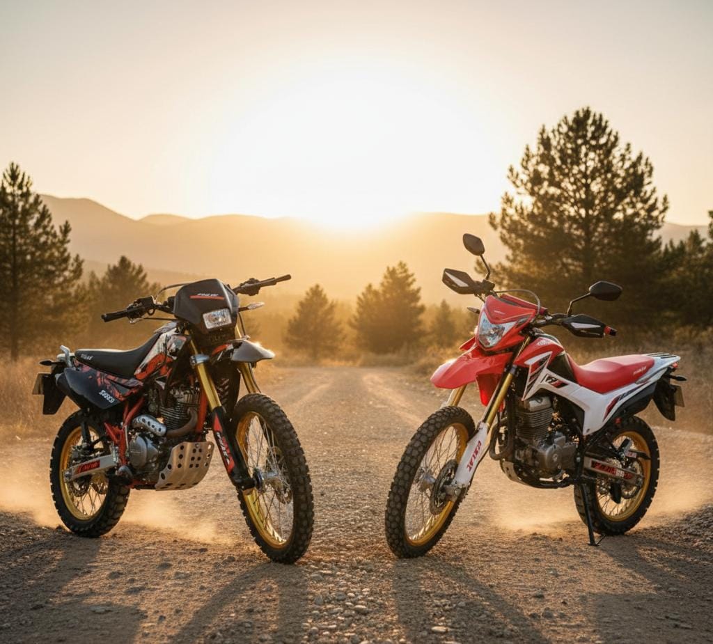 قیمت و خرید موتور سیکلت های تریل 200 سی سی