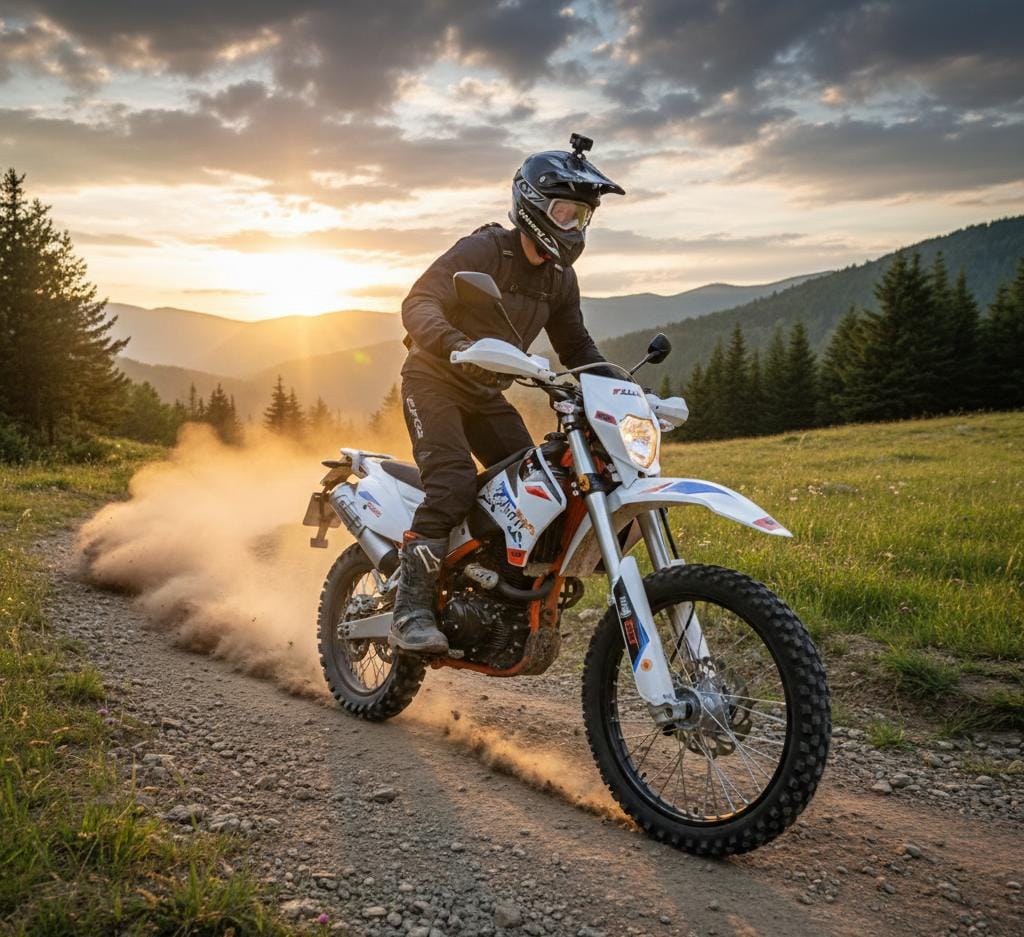 موتور سیکلت تریل آفرودی فلات KTM 250 همتاز موتور