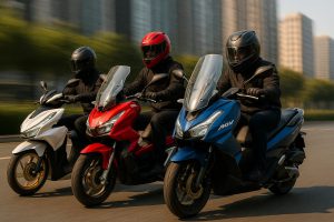 تجربه سواری موتور سیکلت ADV ،CLICK و RT2 در همتاز موتور