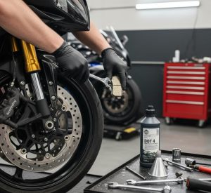 راهنمای نگهداری از سیستم ترمز موتور سیکلت برای ایمنی بیشتر