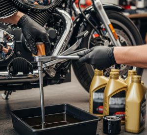 راهنمای جامع تعویض روغن موتور سیکلت